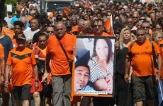 Over a thousand march in tribute to All Black great Jerry Collins and wife Alana