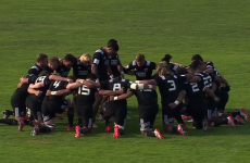 New Zealand's U20s performed an emotional haka in honour of Jerry Collins