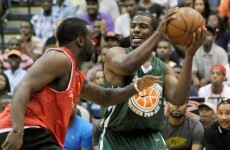 WATCH: Stars come out for the biggest basketball game of the summer