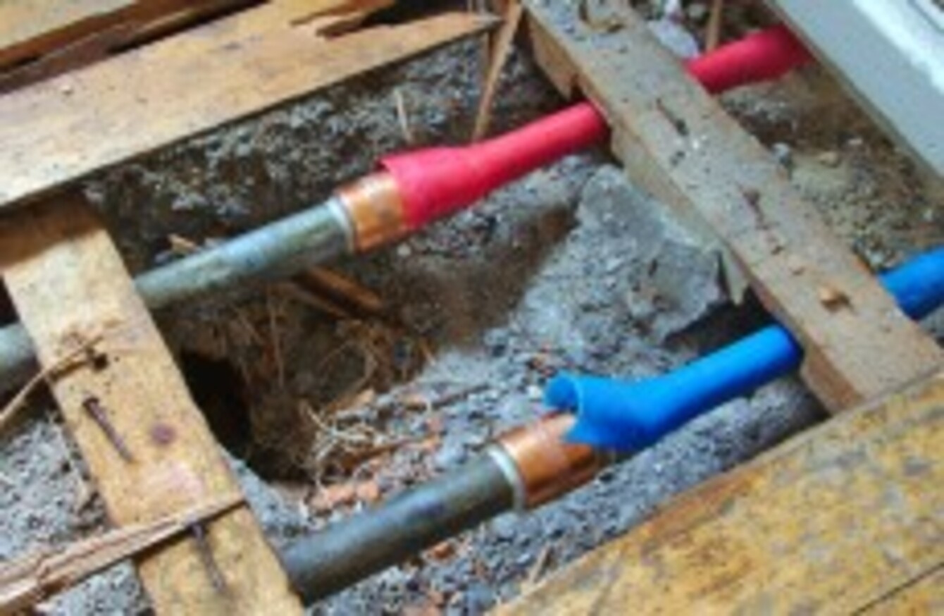 Replacing lead pipes could cost affected homeowners up to €5,000