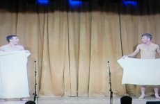 These two Cavan lads do a mean version of the cheeky 'towel dance'