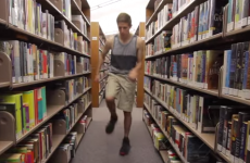 Man does the same dance routine at 100 different locations...