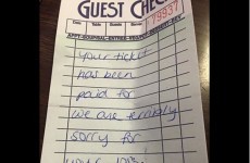 This waitress' kind gesture to grieving parents has melted everyone's heart