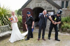 This groom was arrested for 'wasting police time' -- but it was just an elaborate stunt