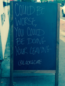 This Dublin cafe just put going to work on a sunny day into perspective