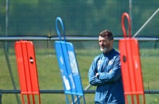 Roy's finished with the 'foreplay' and ready for serious business