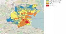 This map shows how Dublin is a city divided