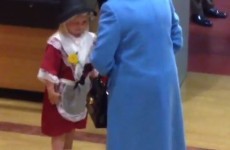 This 6-year-old went to meet the Queen... and accidentally got whacked in the face