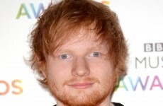 Are you a ginger lad? Ed Sheeran says he is responsible for you getting the ride