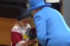 This six-year-old girl went to meet the Queen... but was hit in the face