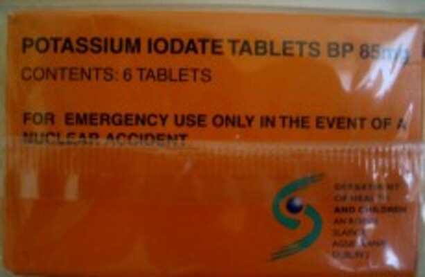 Iodine tablets store uses