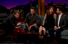 Chris Pratt was challenged to run in heels, and was unexpectedly good at it