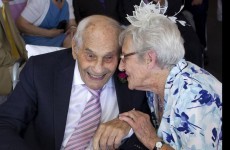 A British couple just became the world's oldest newlyweds