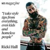 This 'homeless' style tip from a hipster model in the Sunday Times is just...