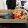 This guy took a nap at work and his colleagues turned him into a meme