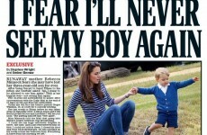 The front page of today's Daily Mail features a deeply unfortunate headline and photo combo