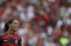 Watch: Ronaldinho scores directly from a corner