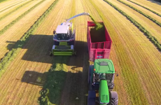 Watch: This beautiful drone video is probably the best you've ever seen about cutting silage