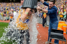 Remember that time we were all chucking ice water over each other?