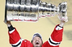 The NHL's epic end-of-season montage even features a rare headed goal