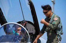 The internet is obsessed with this fighter pilot who looks like Tom Cruise in Top Gun