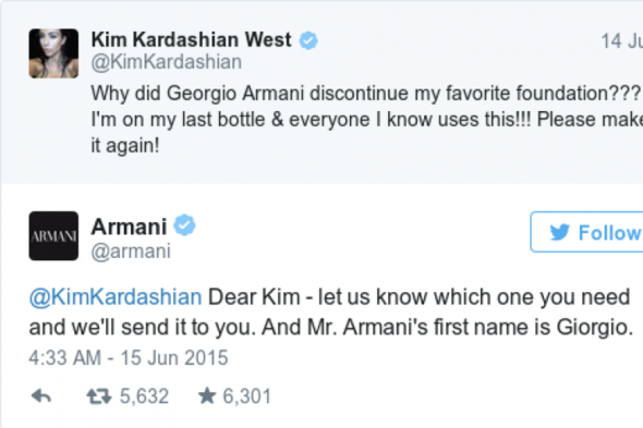 Kim Kardashian had her spelling corrected in the most mortifying manner  possible