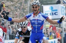 Blazing saddle: Boonen owns up to embarrassing injury