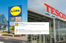 Tesco and Lidl threw some mortifying shade at each other on Twitter