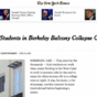 The New York Times says it never intended to blame victims of the Berkeley tragedy