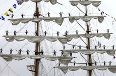 One of the world's biggest tall ships just sailed to Ireland from Mexico