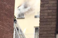 Person taken to hospital after fire in Dublin city apartment