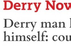 Derry Now might have just been responsible for the headline of the year