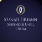The government got a (very brief) scare in the Seanad today