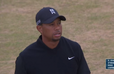 This one, grim shot tells you everything you need to know about Tiger's US Open round