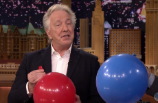 Snape (AKA Alan Rickman) on helium is a thing of great joy