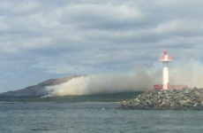 Firefighters continue to battle gorse fire on Ireland's Eye