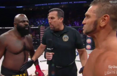 Kimbo Slice takes out 51-year-old Ken Shamrock with 1st round TKO
