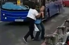 Police launch investigation after woman 'throttled' in street by bus driver