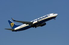 A Ryanair flight has diverted to Paris after a passenger was taken ill