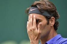 Watch Pep Guardiola school Roger Federer at tennis