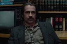 Everyone was obsessed with Colin Farrell's tie on tonight's True Detective