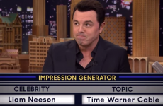 Seth MacFarlane did an impression of Liam Neeson and it was flawless