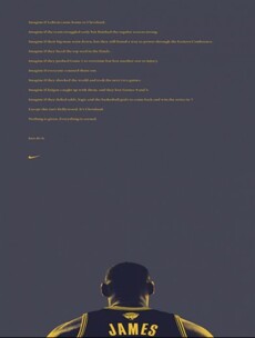 Nike have turned LeBron's NBA Finals heartbreak into an epic new ad
