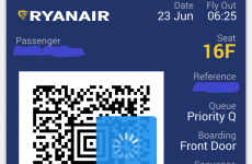 Glitch in Ryanair app let users access other people's boarding passes