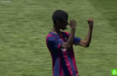 This Barcelona wonderkid is better at football than you