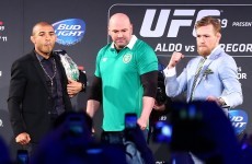 UFC confirm that McGregor vs. Aldo will go ahead as planned