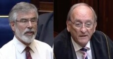 'I'm not entirely ignorant': Gerry Adams had another run-in with the Ceann Comhairle earlier