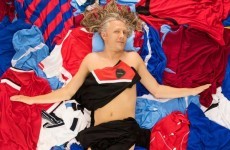 Jimmy Bullard re-enacting that scene from American Beauty will creep you out
