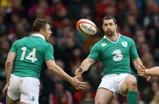 Before a high ball is launched, pick the back three players you would want in your Rugby World Cup squad