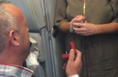 A man proposed to his girlfriend on an Aer Lingus flight, and she had a very Irish reaction